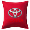 Sofa cushion RED 50x50cm includes filling