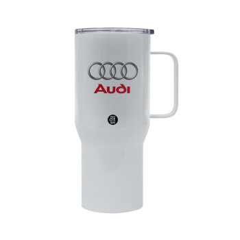 AUDI, Mega Stainless steel Tumbler with lid, double wall 750L