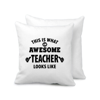 This is what an awesome teacher looks like hands!!! , Sofa cushion 40x40cm includes filling