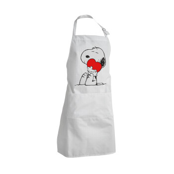 Snoopy, Adult Chef Apron (with sliders and 2 pockets)