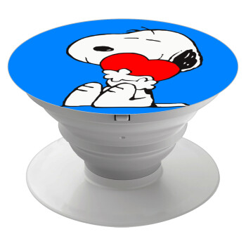 Snoopy, Phone Holders Stand  Λευκό Βάση Στήριξης Κινητού στο Χέρι