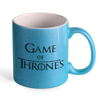 Game of Thrones, Κούπα Σιέλ Glitter που γυαλίζει, κεραμική, 330ml