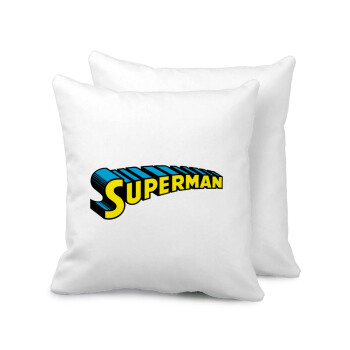 Superman vintage, Sofa cushion 40x40cm includes filling