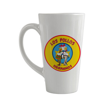 Los Pollos Hermanos, Κούπα κωνική Latte Μεγάλη, κεραμική, 450ml