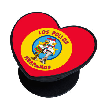 Los Pollos Hermanos, Phone Holders Stand  καρδιά Μαύρο Βάση Στήριξης Κινητού στο Χέρι