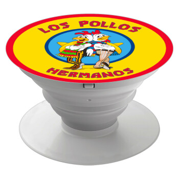 Los Pollos Hermanos, Phone Holders Stand  White Hand-held Mobile Phone Holder