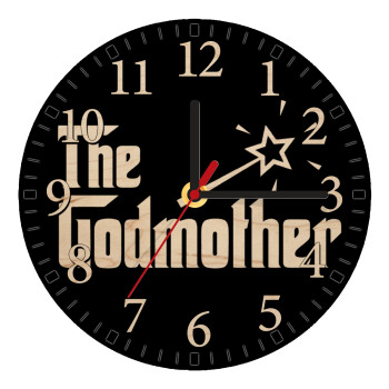 The Godmather, Ρολόι τοίχου ξύλινο plywood (20cm)