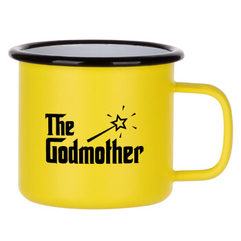 The Godmather, Metallic enamel MATT Yellow cup 360ml