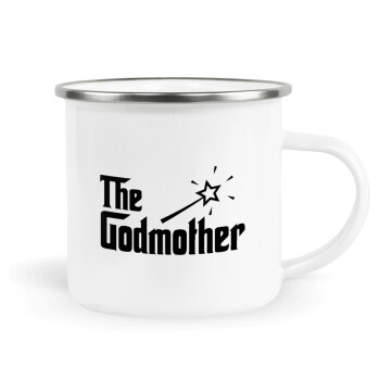 The Godmather, Metallic enamel cup white 360ml