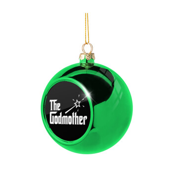 The Godmather, Green Christmas tree ornament ball 8cm