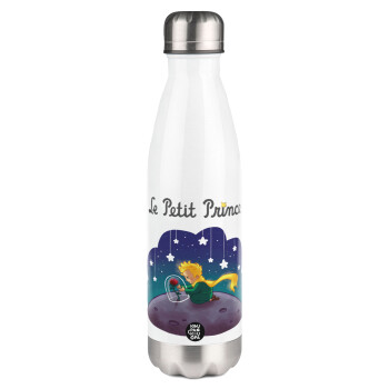 Little prince, Metal mug thermos White (Stainless steel), double wall, 500ml