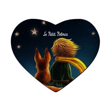 Little prince, Mousepad heart 23x20cm