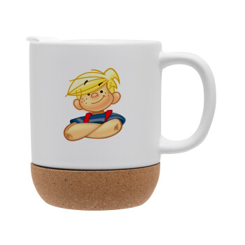 Dennis the Menace, Ceramic coffee mug Cork (MAT), 330ml (1pcs)