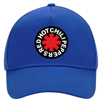 Red Hot Chili Peppers, Ultimate Adult Hat BLUE, (100% COTTON DRILL, ADULT, UNISEX, ONE SIZE)