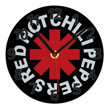 Red Hot Chili Peppers, Ρολόι τοίχου γυάλινο (20cm)