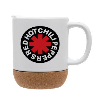 Red Hot Chili Peppers, Ceramic coffee mug Cork (MAT), 330ml (1pcs)