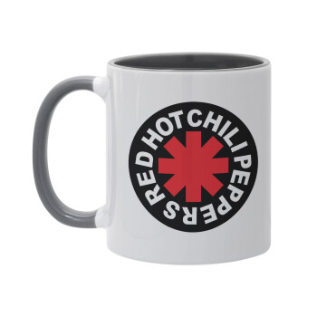 Red Hot Chili Peppers, Mug colored grey, ceramic, 330ml