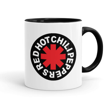 Red Hot Chili Peppers, Mug colored black, ceramic, 330ml