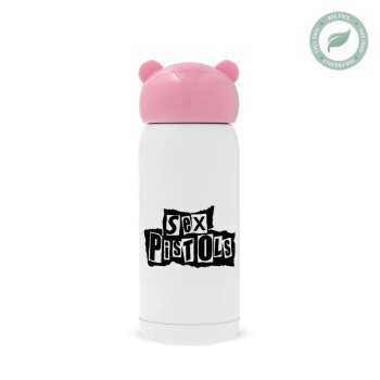 Sex Pistols, Pink stainless steel thermal flask, 320ml