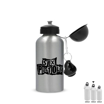 Sex Pistols, Metallic water jug, Silver, aluminum 500ml