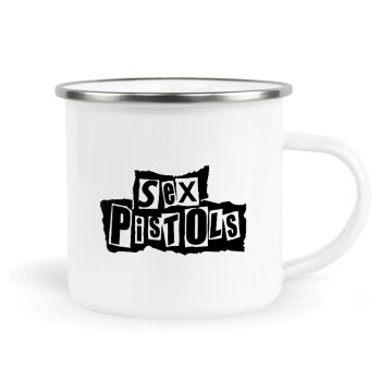 Sex Pistols, Κούπα Μεταλλική εμαγιέ λευκη 360ml