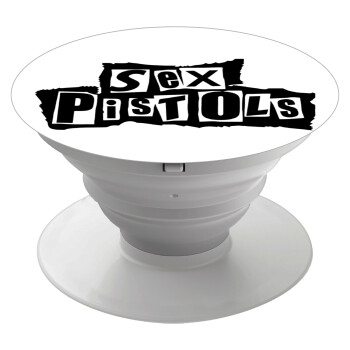 Sex Pistols, Phone Holders Stand  White Hand-held Mobile Phone Holder