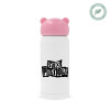 Pink stainless steel thermal flask, 320ml