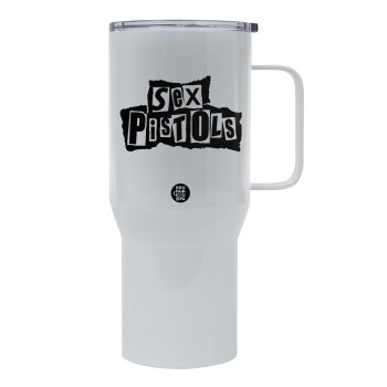 Sex Pistols, Mega Stainless steel Tumbler with lid, double wall 750L