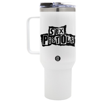 Sex Pistols, Mega Stainless steel Tumbler with lid, double wall 1,2L