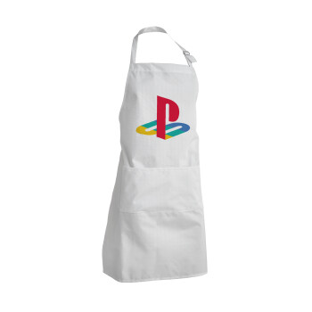 Playstation, Adult Chef Apron (with sliders and 2 pockets)