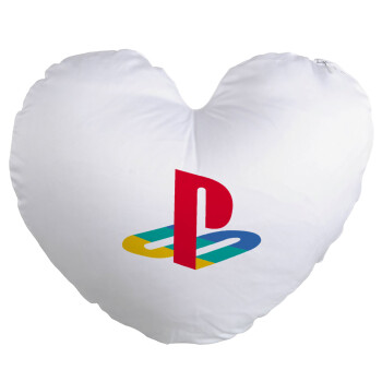 Playstation, Μαξιλάρι καναπέ καρδιά 40x40cm περιέχεται το  γέμισμα