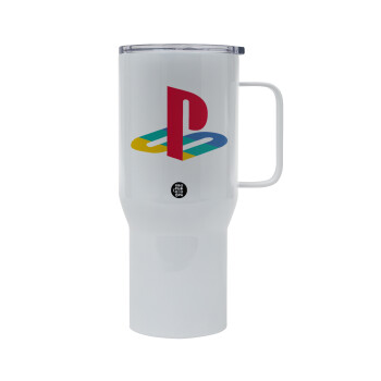 Playstation, Mega Stainless steel Tumbler with lid, double wall 750L