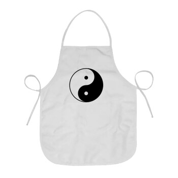 Yin Yang, Chef Apron Short Full Length Adult (63x75cm)