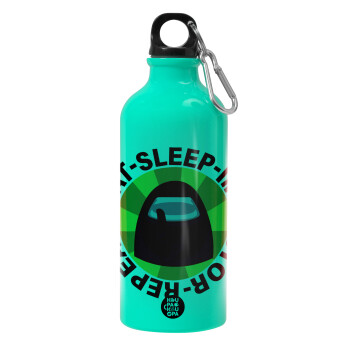 Among US Eat Sleep Repeat Impostor, Water bottle 600ml