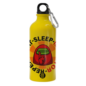 Among US Eat Sleep Repeat Impostor, Water bottle 600ml