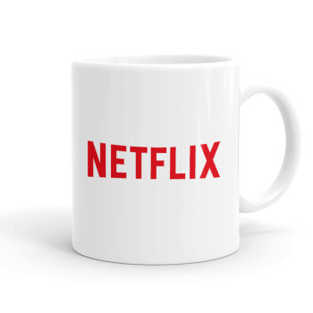 Netflix, Ceramic coffee mug, 330ml (1pcs)