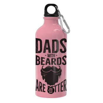 Dad's with beards are better, Water bottle 600ml