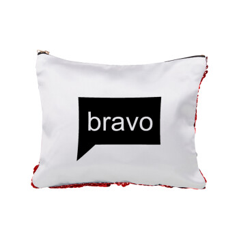 Bravo, Red sequin cosmetic bag