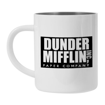 Dunder Mifflin, Inc Paper Company, Mug Stainless steel double wall 450ml