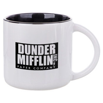 Dunder Mifflin, Inc Paper Company, Κούπα κεραμική 400ml Λευκή/Μαύρη