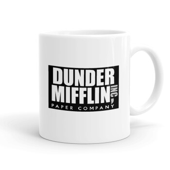 Dunder Mifflin, Inc Paper Company, Ceramic coffee mug, 330ml (1pcs)