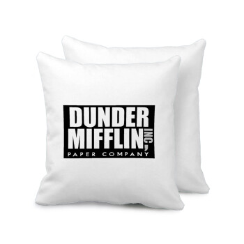 Dunder Mifflin, Inc Paper Company, Μαξιλάρι καναπέ 40x40cm περιέχεται το  γέμισμα