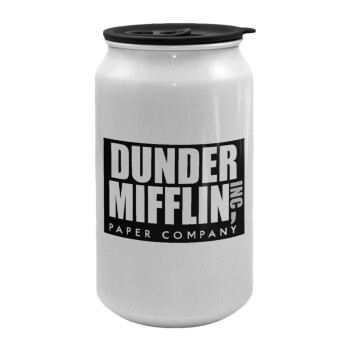 Dunder Mifflin, Inc Paper Company, Κούπα ταξιδιού μεταλλική με καπάκι (tin-can) 500ml