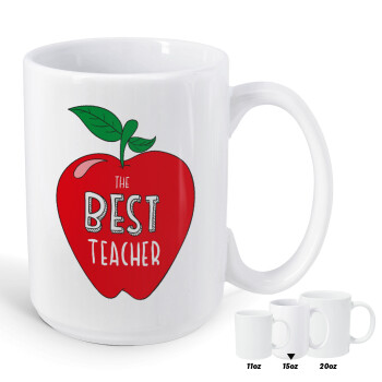 Best teacher, Κούπα Mega, κεραμική, 450ml