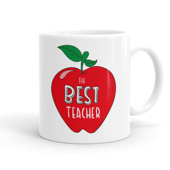 Best teacher, Ceramic coffee mug, 330ml (1pcs)