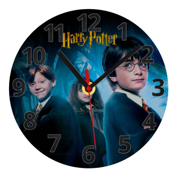 Harry potter and the philosopher's stone, Ρολόι τοίχου γυάλινο (20cm)