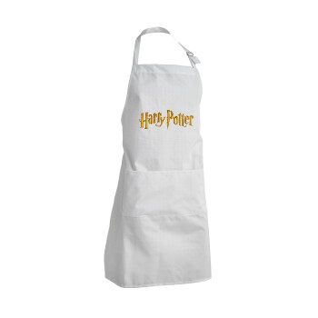 Harry potter movie, Adult Chef Apron (with sliders and 2 pockets)