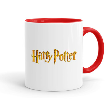 Harry potter movie, Mug colored red, ceramic, 330ml