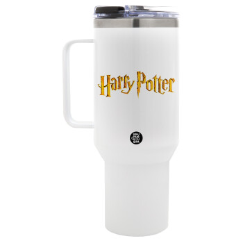 Harry potter movie, Mega Tumbler με καπάκι, διπλού τοιχώματος (θερμό) 1,2L