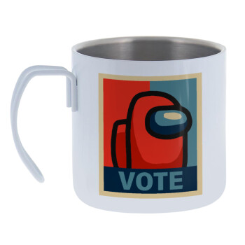Among US VOTE, Mug Stainless steel double wall 400ml